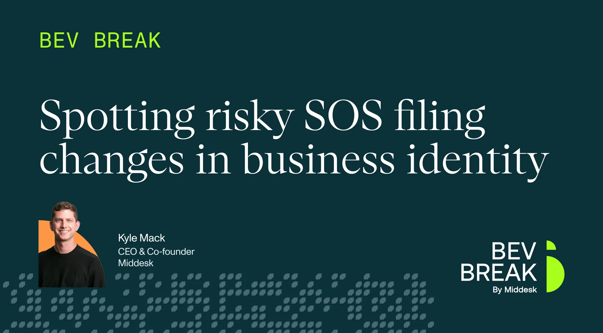 Learn how fraudsters exploit legitimate Secretary of State records before it compromises your onboar